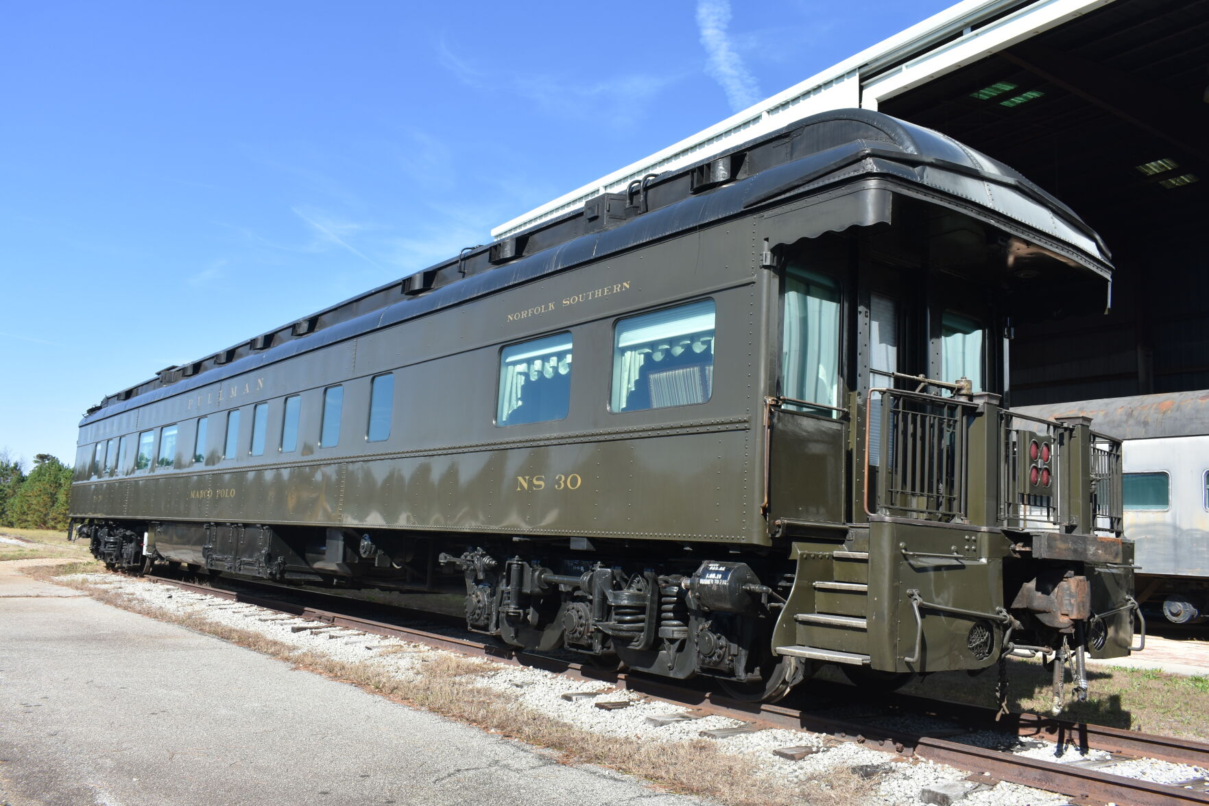 PHOTOS: Southeastern Railway Museum accepts former presidential train car
